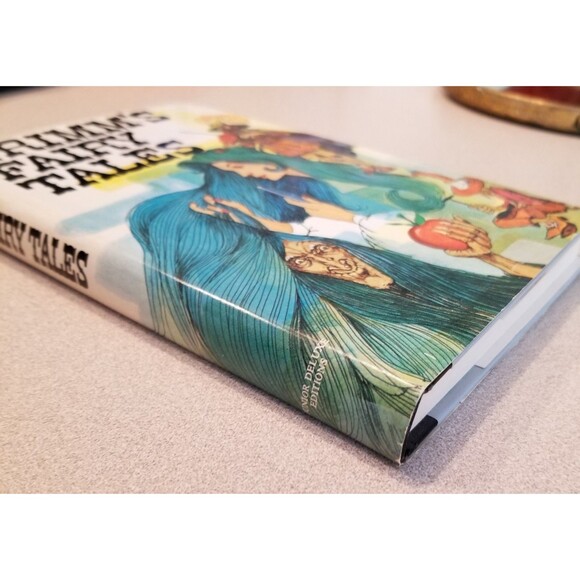 Grimm's fairy tales 1954 junior deluxe edition hardcover book vintage - Picture 3 of 11
